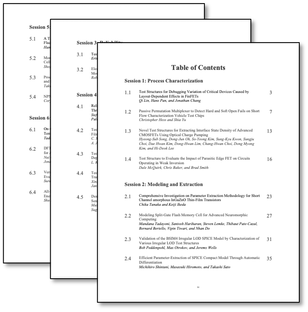 Table of Contents